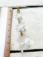 Pendientes cristal cascada