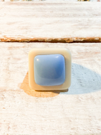 Anillo resina azul