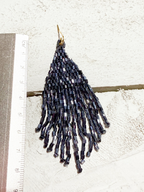 Pendientes miyuki gris