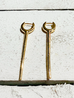 Pendientes aro pincho