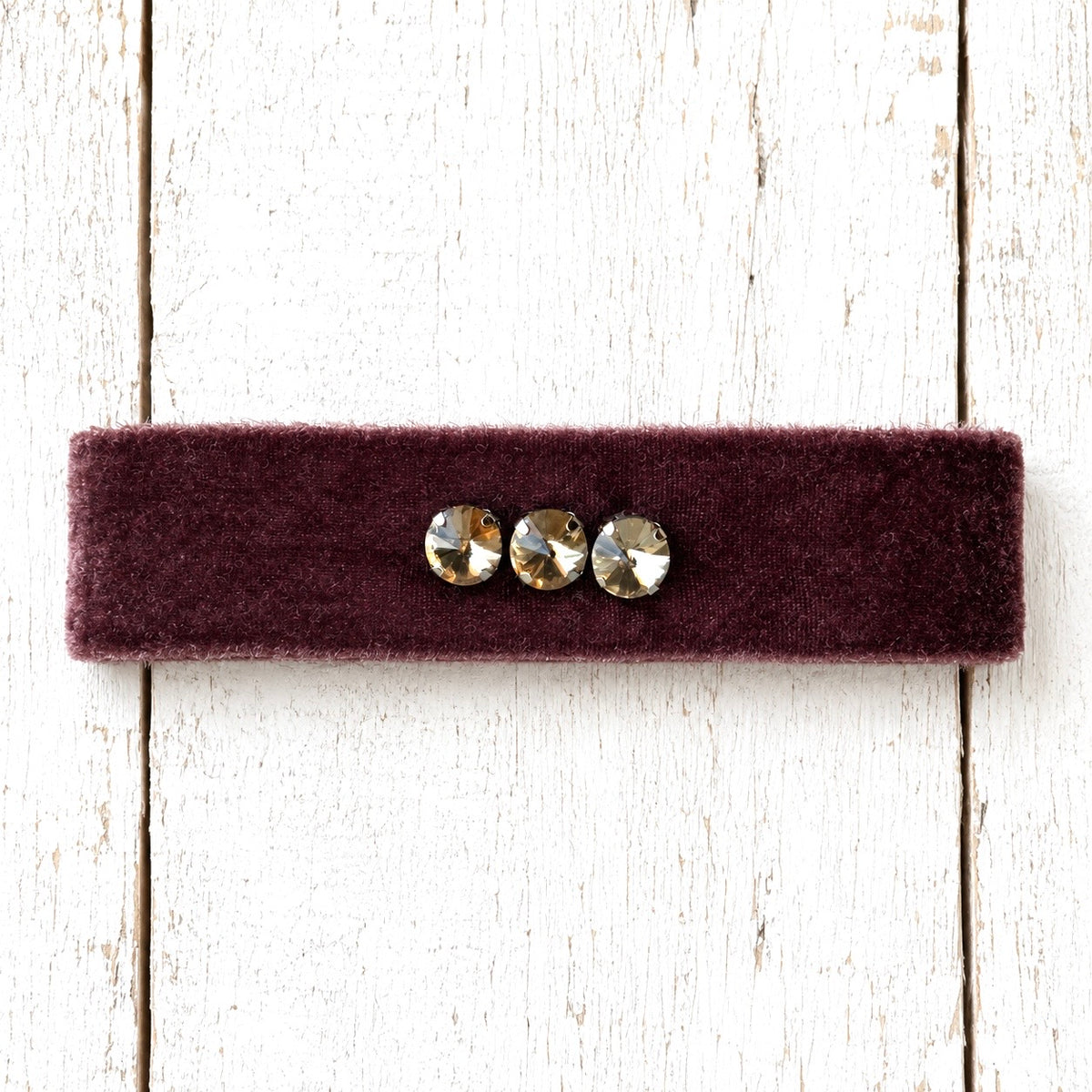 Gargantilla choker terciopelo marrón titanic
