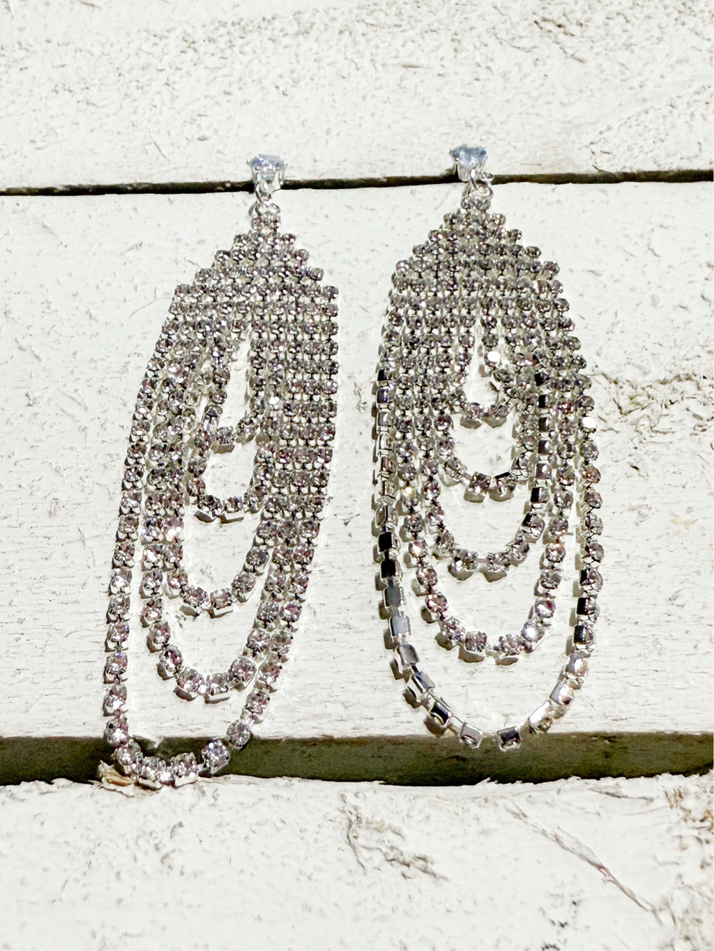 Pendientes cortina brilli