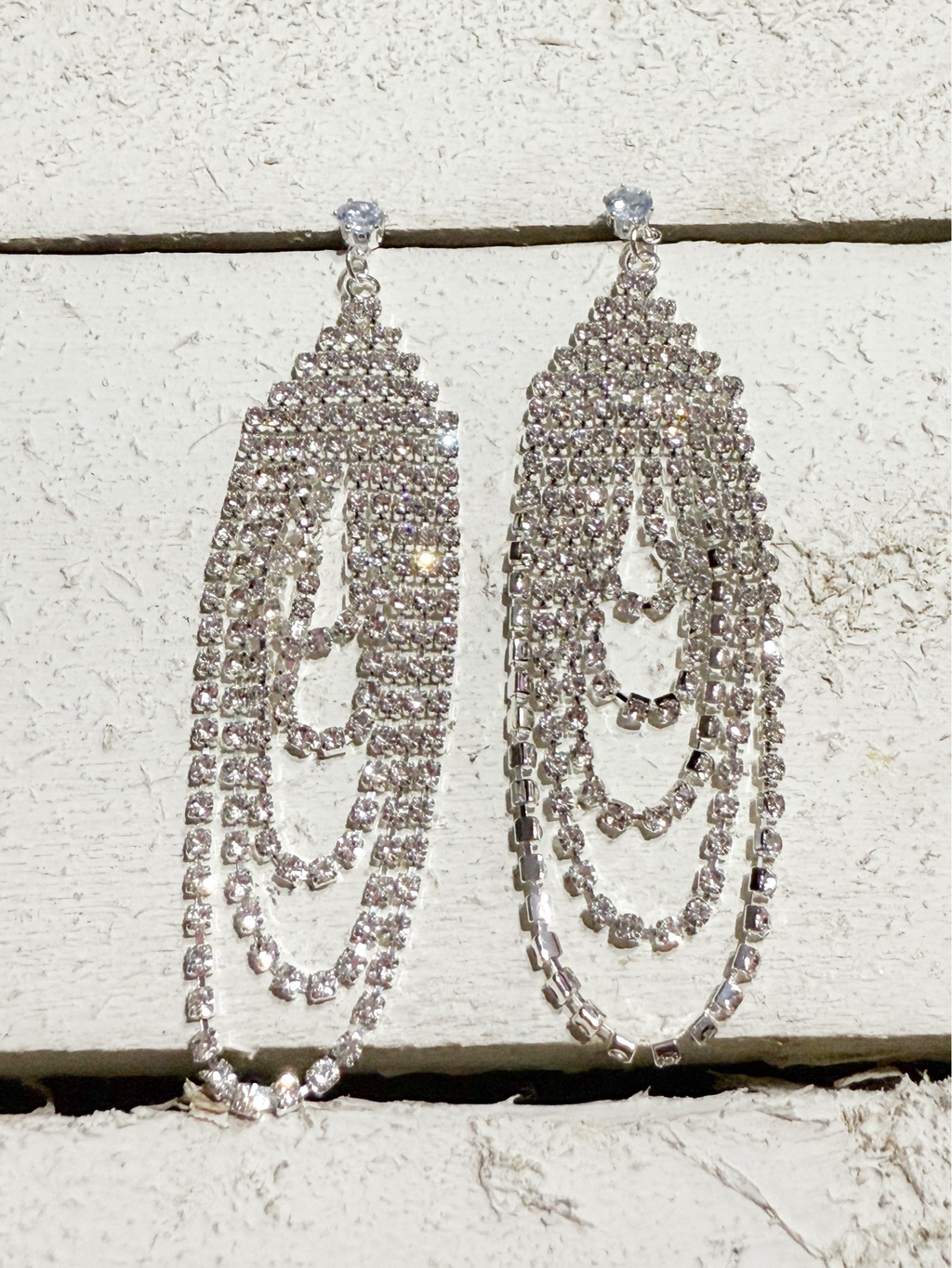 Pendientes cortina brilli
