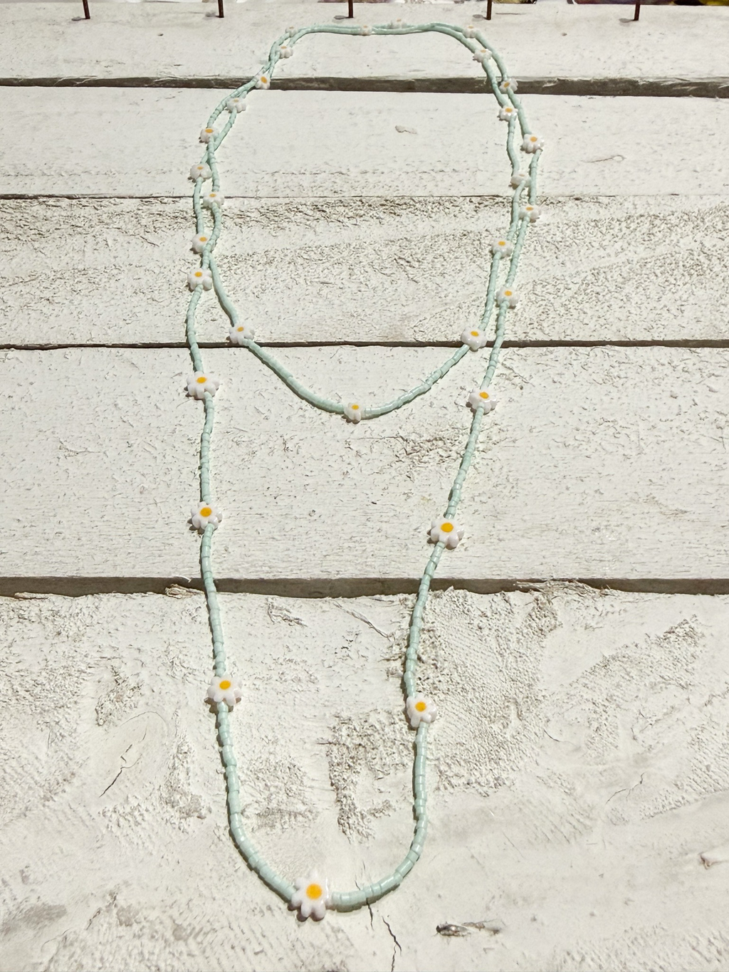Collar Margarita agua