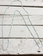 Collar Margarita azul