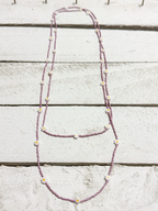 Collar Margarita morado