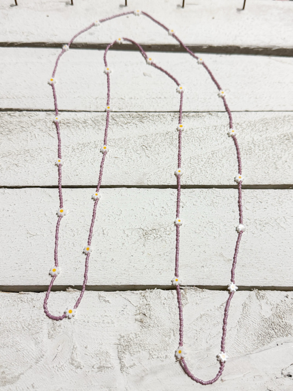 Collar Margarita morado