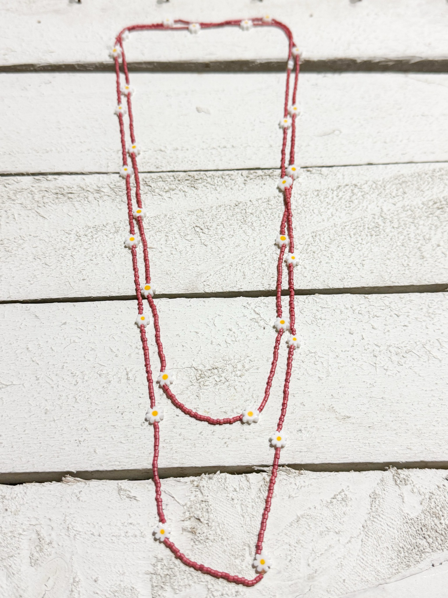 Collar Margarita terracota