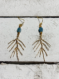 Pendientes rama azul