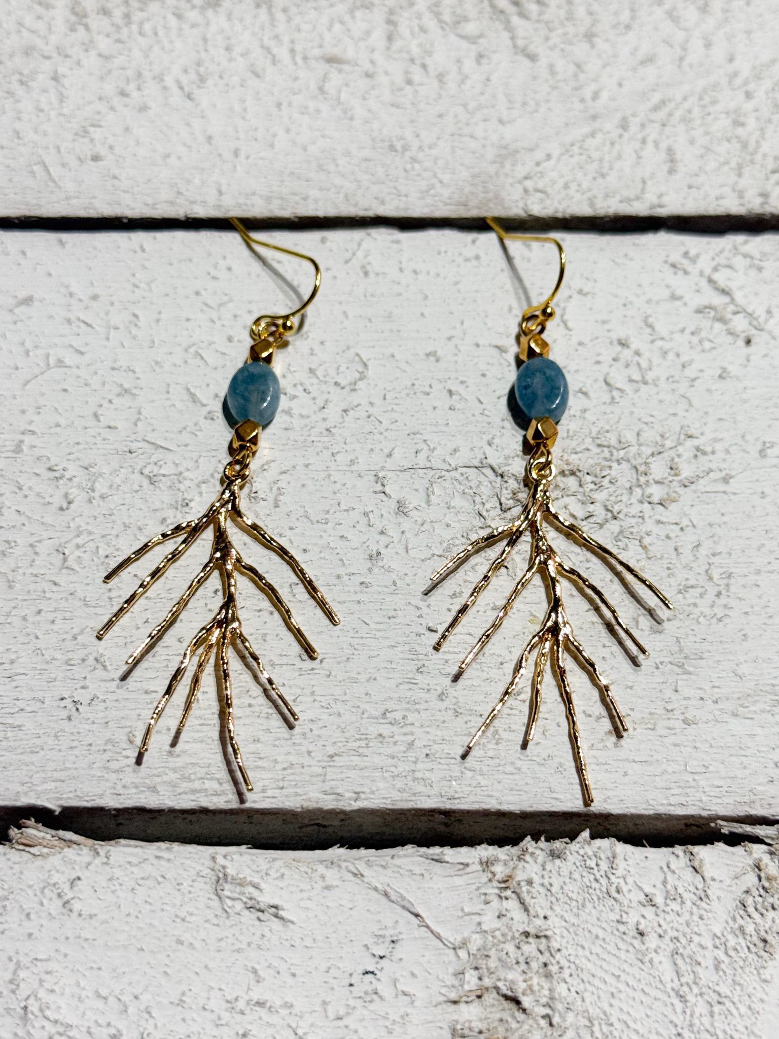 Pendientes rama azul