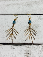 Pendientes rama azul