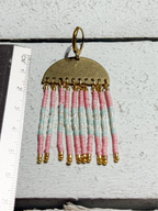 Pendientes medusa Rosa / agua