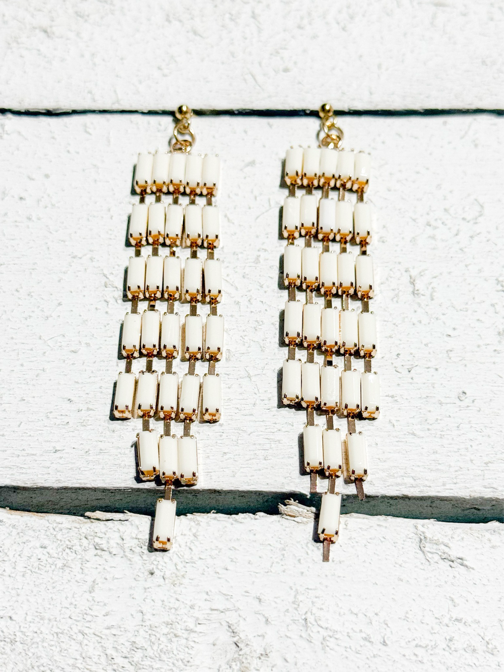 Pendientes cascada fiesta natural