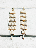 Pendientes cascada fiesta natural