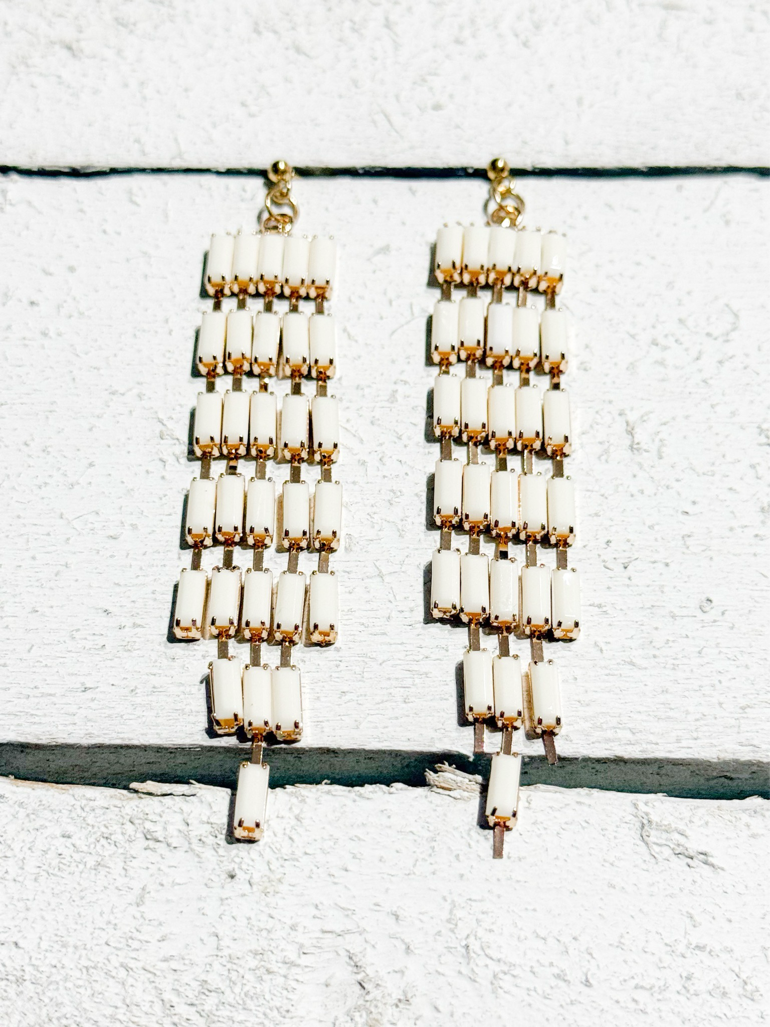 Pendientes cascada fiesta natural