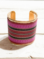 Brazalete rosa/guinda
