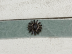 Gargantilla Choker terciopelo vintage agua
