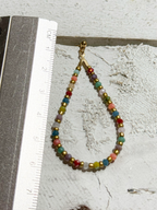 Pendientes gota mix colorines