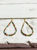 Pendientes gota mix colorines
