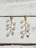Pendientes rama cristal