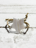 Pulsera estrella nácar
