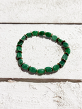 Pulsera verde oscuro
