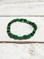 Pulsera verde oscuro