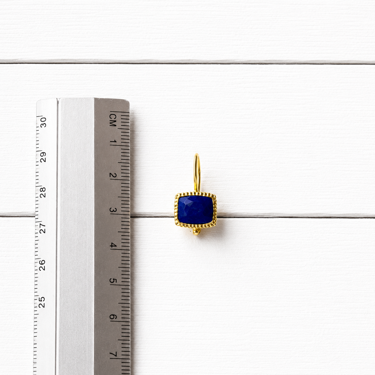 Pendientes azules
