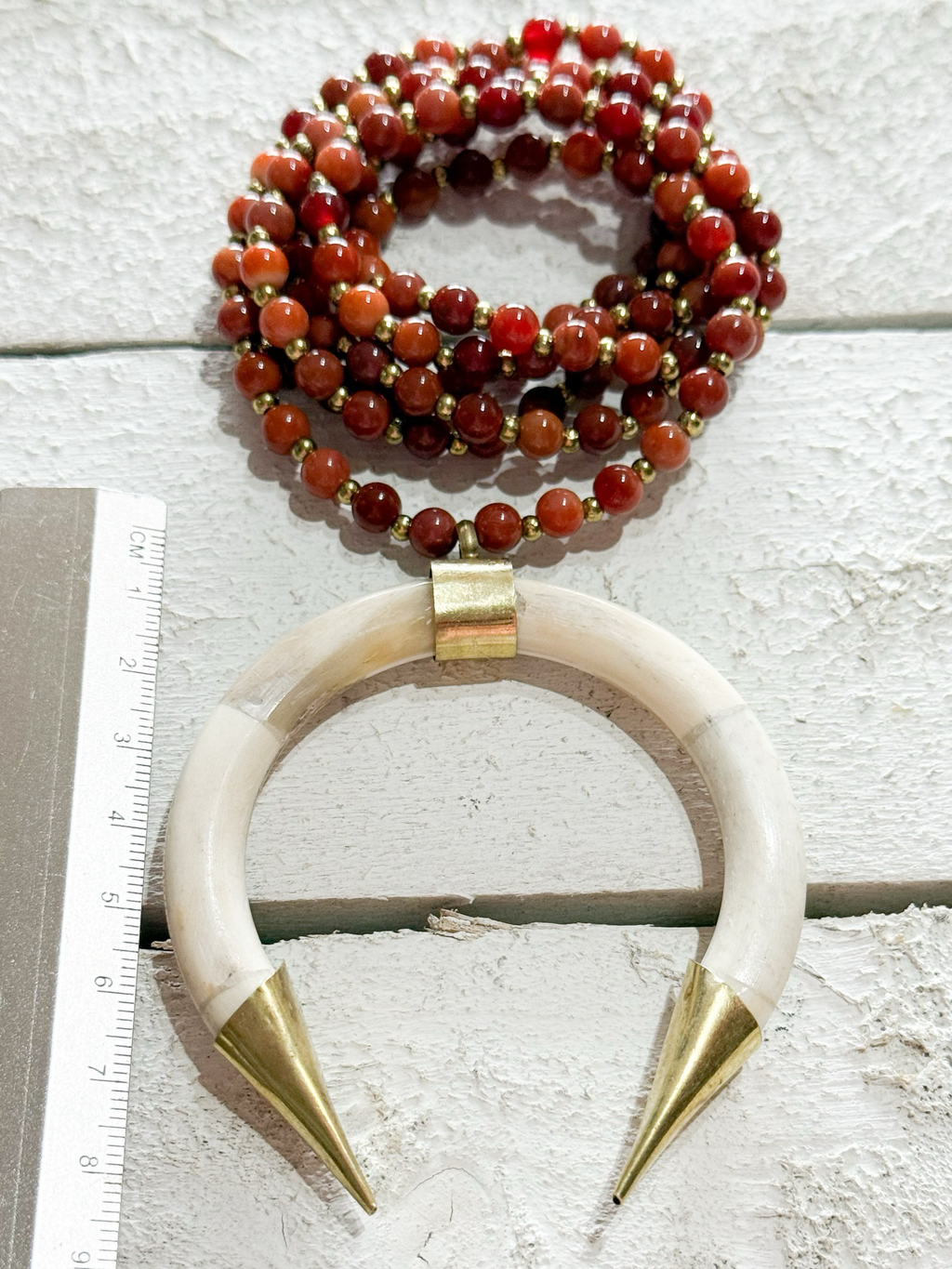 Collar África teja