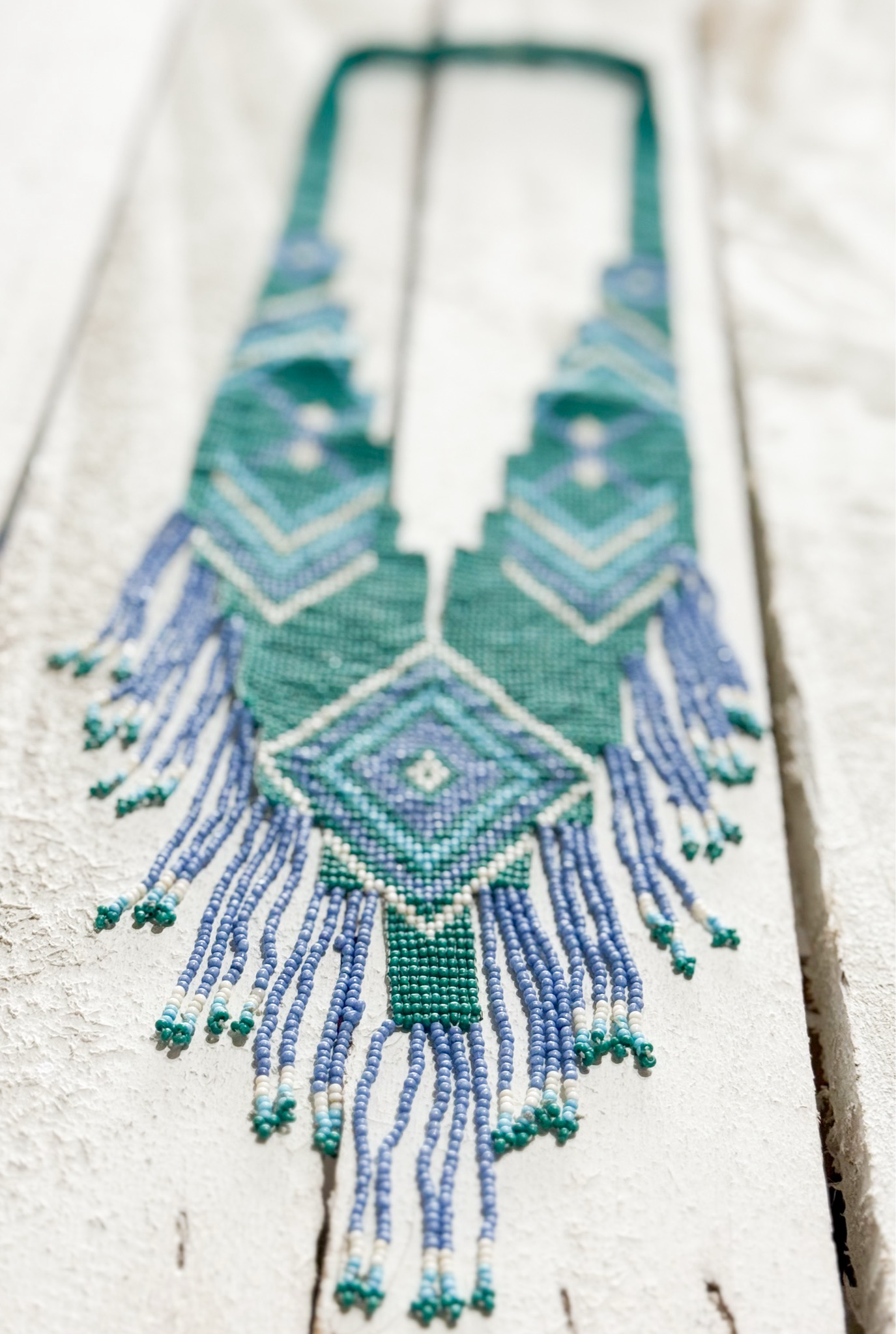 Collar AB verde