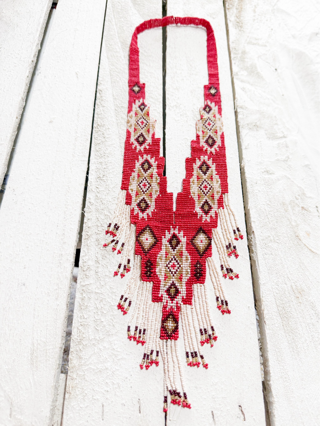 Collar AB rojo