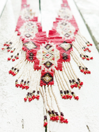 Collar AB rojo