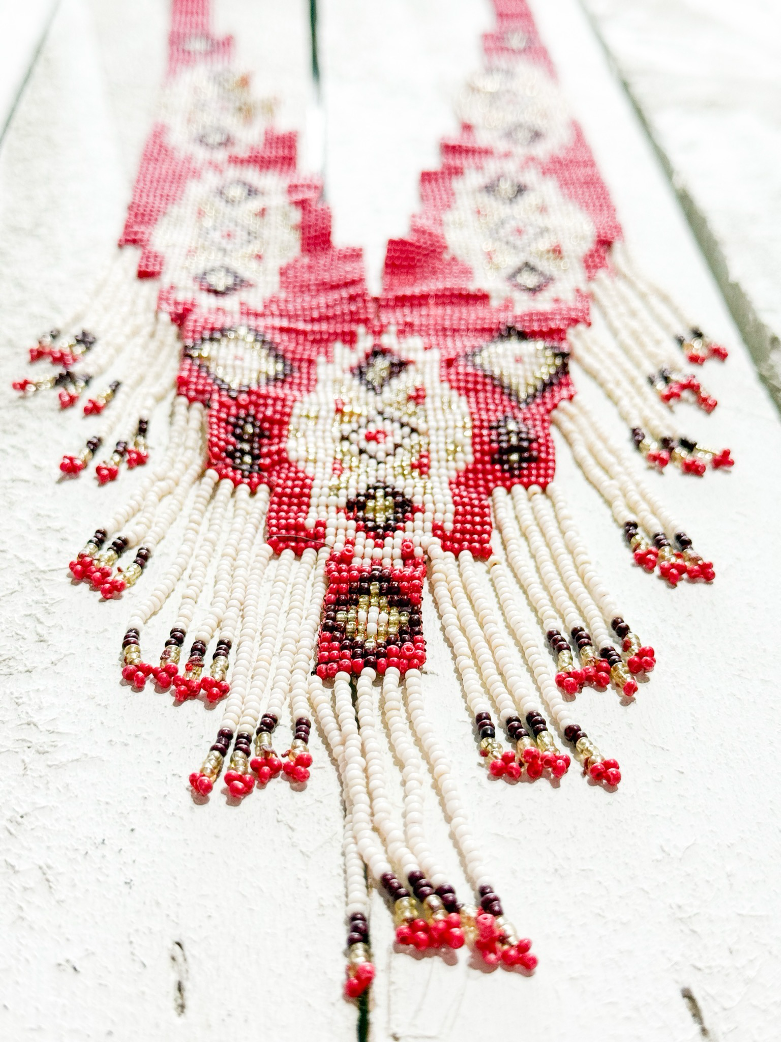 Collar AB rojo