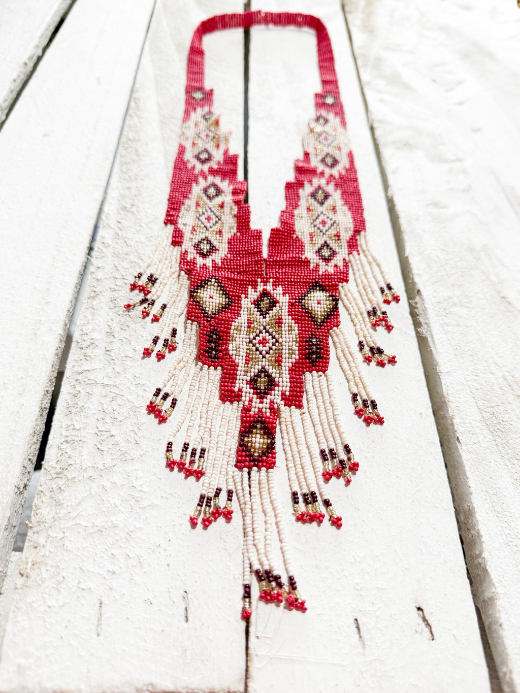 Collar AB rojo