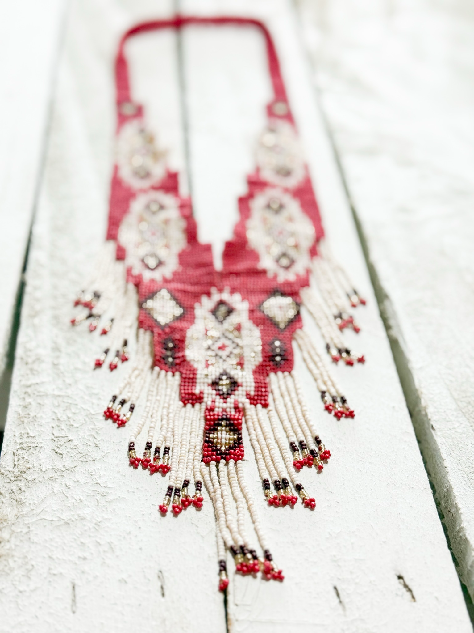 Collar AB rojo