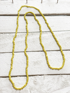 Collar largo amarillo