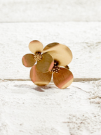 Anillo doble flor