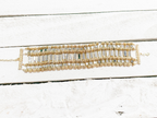 Gargantilla Choker cristales dorado