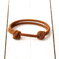 Pulseras nudos camel