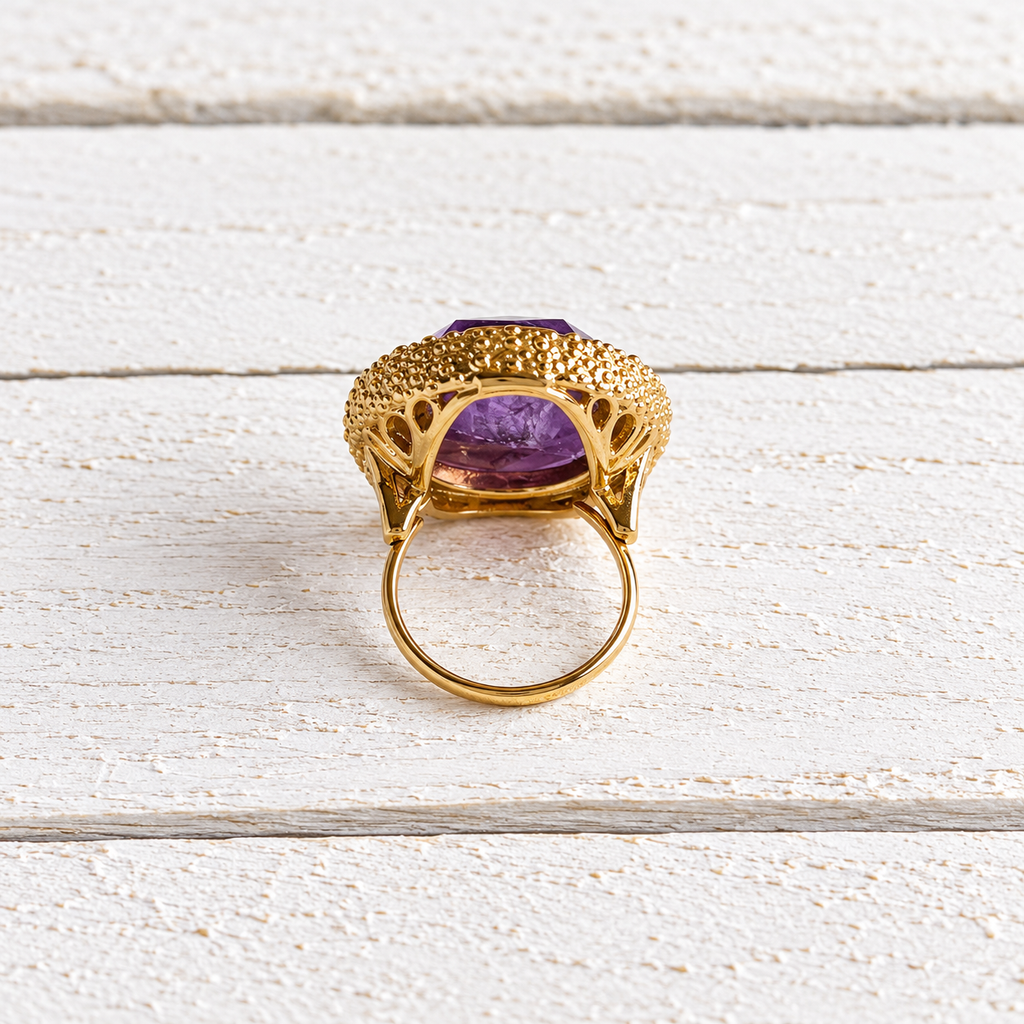 Anillo amatista XL