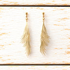 Pendientes hoja rama
