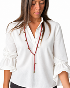 Collar teja cascabeles