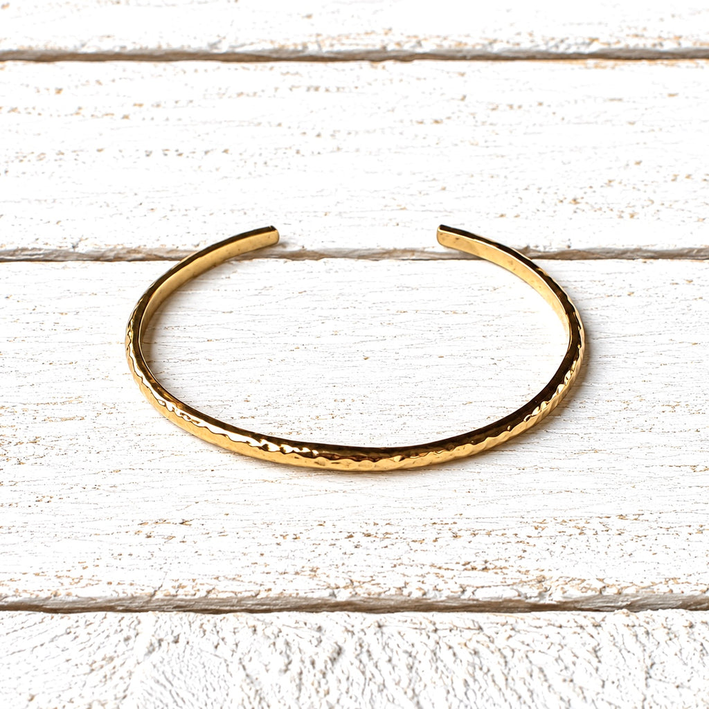 Pulsera acero dorada