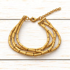 Pulsera cuatro filas
