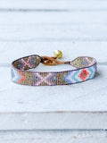 Pulsera rombos miyuki 1cm