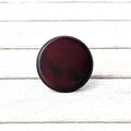Anillo resina granate XL
