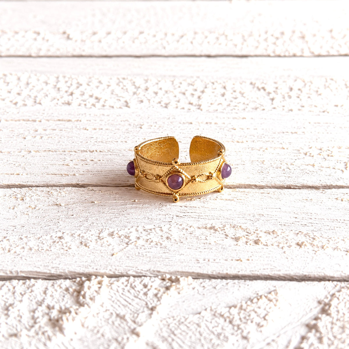 Anillo amatista palacio