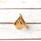 Anillo ancho abierto