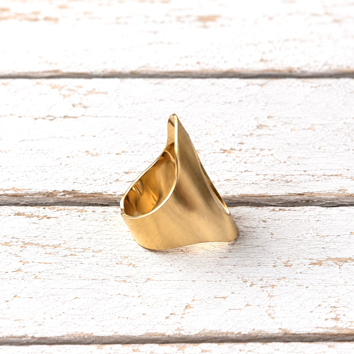 Anillo ancho abierto
