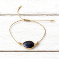 Pulsera piedra facetada